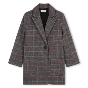 Manteau gris chiné fille Zadig & Voltaire H24