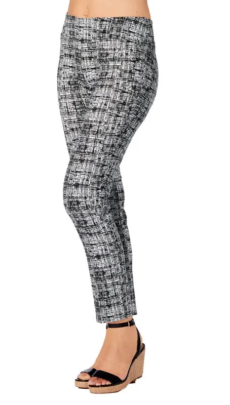 Pantalon à enfiler imprimé graphique