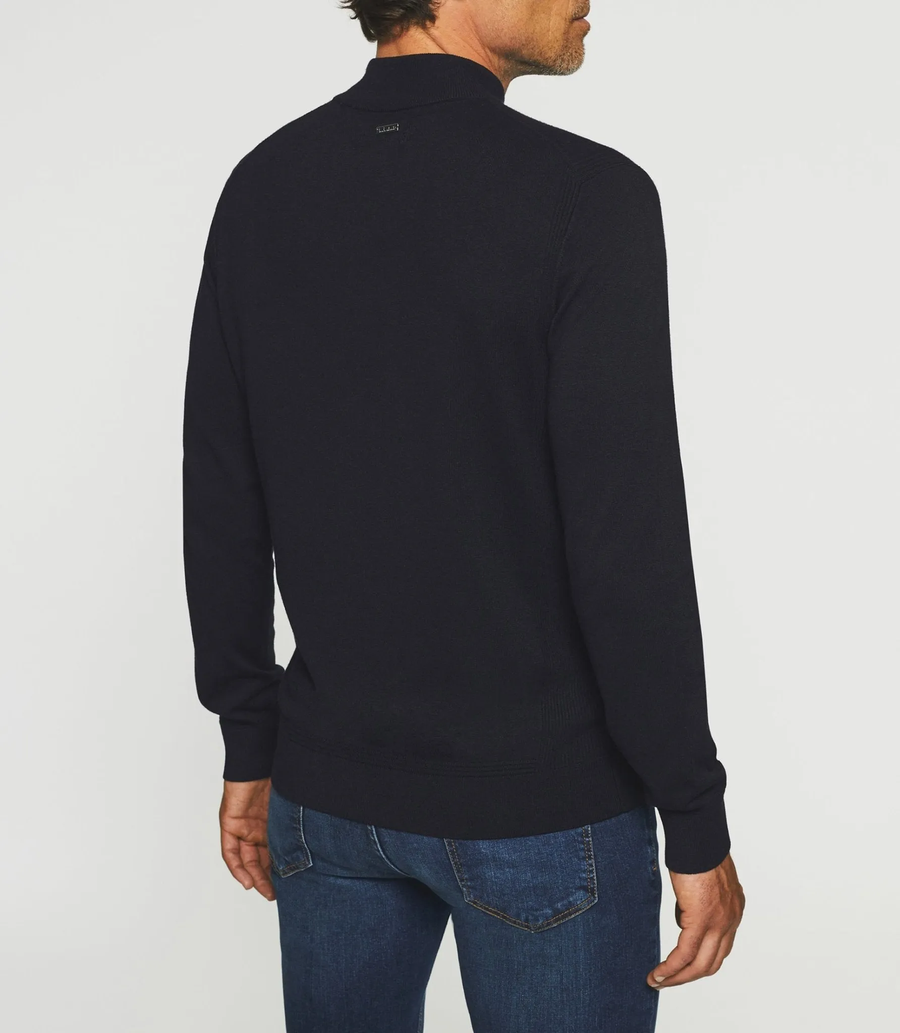 Pull col montant marine BYRON