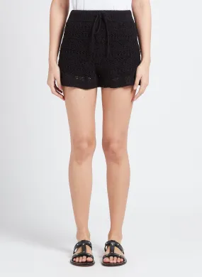 SHORT DROIT EN LIN ET COTON MéLANGé LOREEN - IRO pour FEMME | Printemps